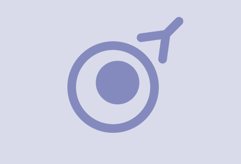 Icon für den Fachbereich Immunologie in Violett auf hellviolettem Hintergrund.